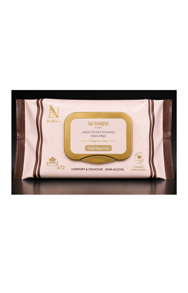Lingettes nettoyantes visage et corps - Oud Impérial