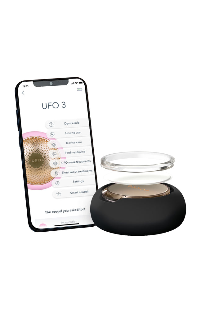 UFO™ 3- Appareil masques & luminothérapie intelligents - Visage - Noir