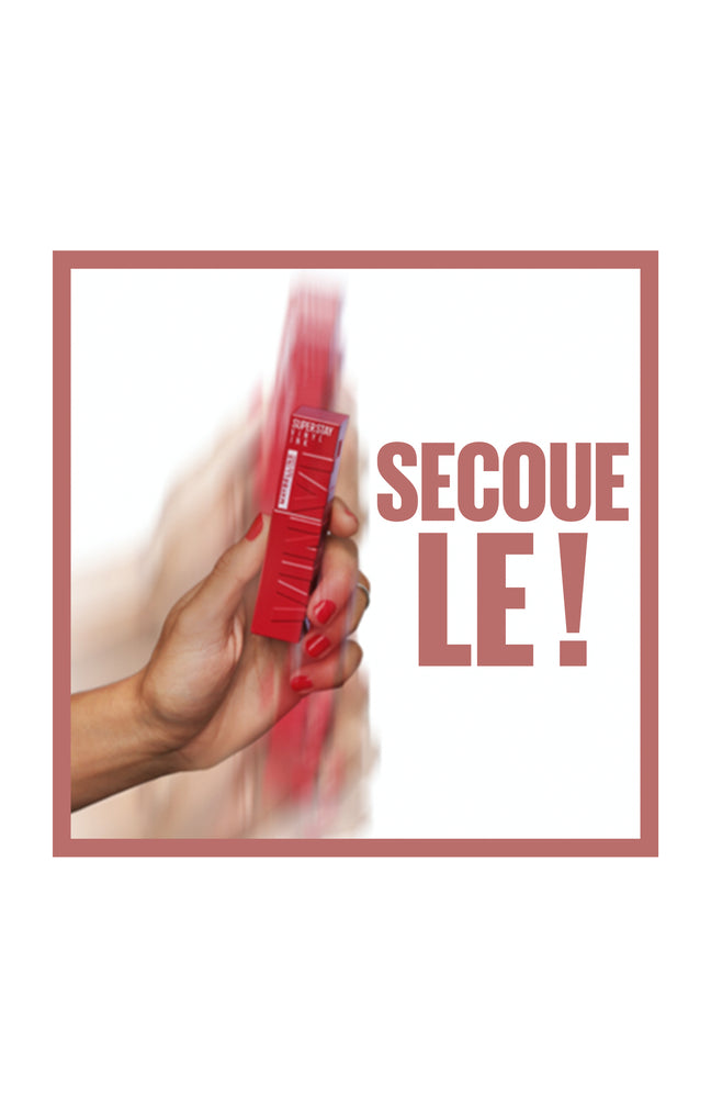 Coffret rouges à lèvres liquides - SuperStay Vinyl Ink - 4 teintes