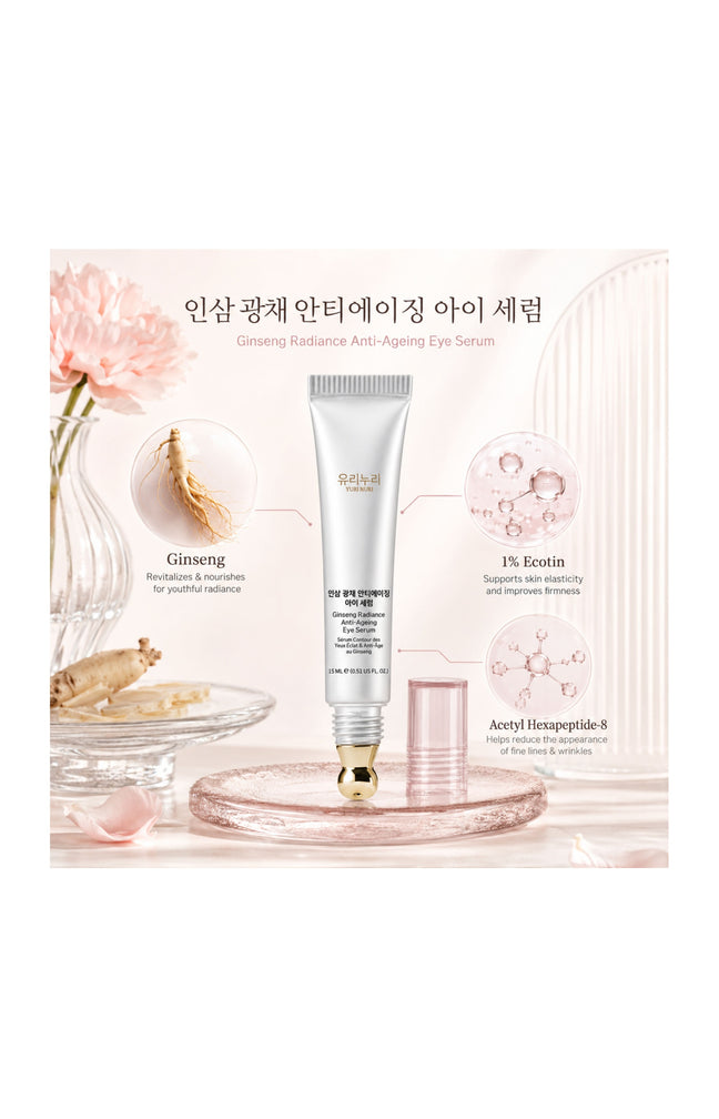 Sérum contour des yeux éclat & anti-âge - Ginseng