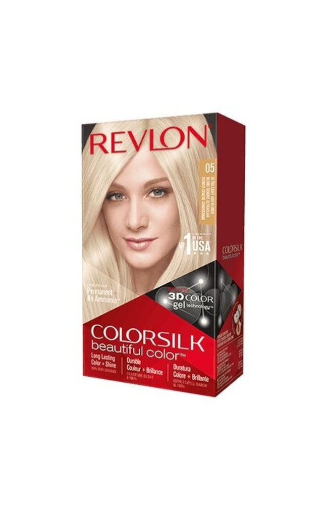 2 colorations permanentes - Colorsilk - 05 Blond Cendré Ultra-Clair