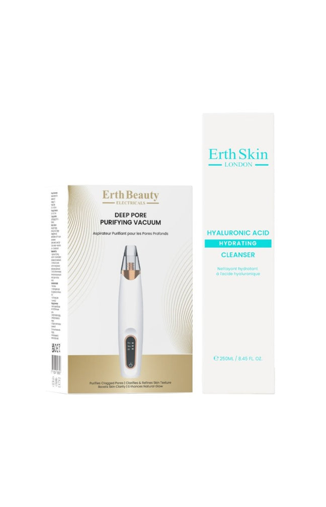 Aspirateur points noirs & nettoyant acide hyaluronique