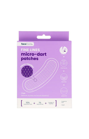 Patchs anti-rides - Micro-Dart - Acide hyaluronique & niacinamide - Yeux - 1 pair