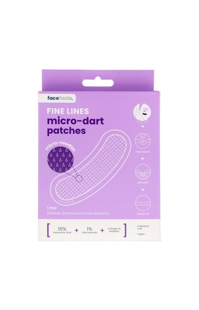 Patchs anti-rides - Micro-Dart - Acide hyaluronique & niacinamide - Yeux - 1 pair