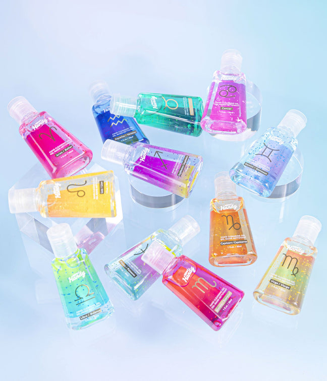12 x Gels mains signe astro