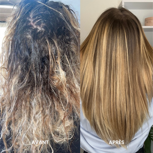 Masque Capillaire Cheveux Ternes et Déshydratés - Brillance & Hydratation