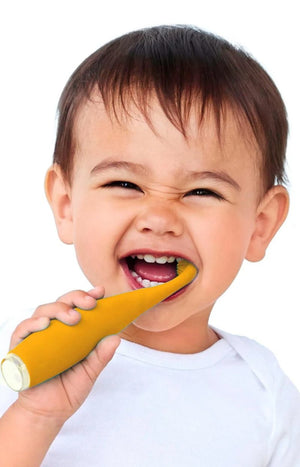 ISSA™ Baby - Brosse à dents sonique - Enfants de 0 à 4 ans - Jaune
