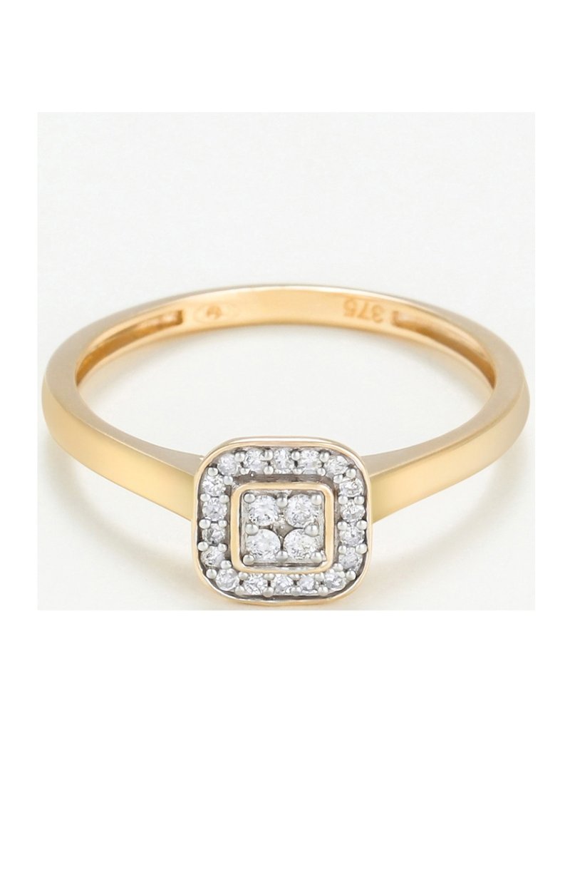 Bague Thalie - Or jaune 375/1000 & diamants