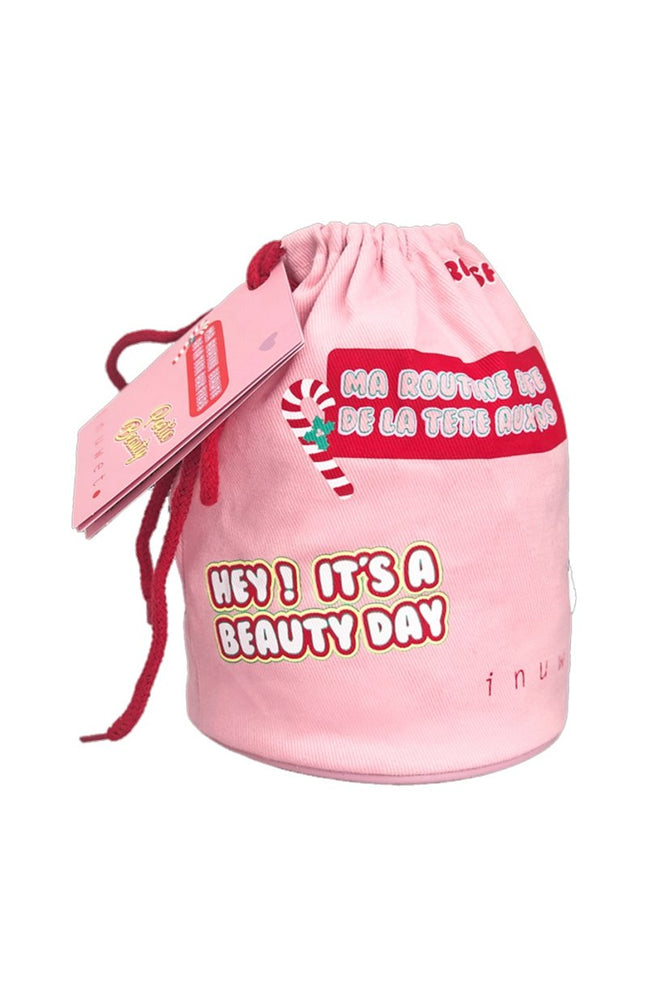 Sac cotton pouch - Christmas Ultra Red - 4 produits