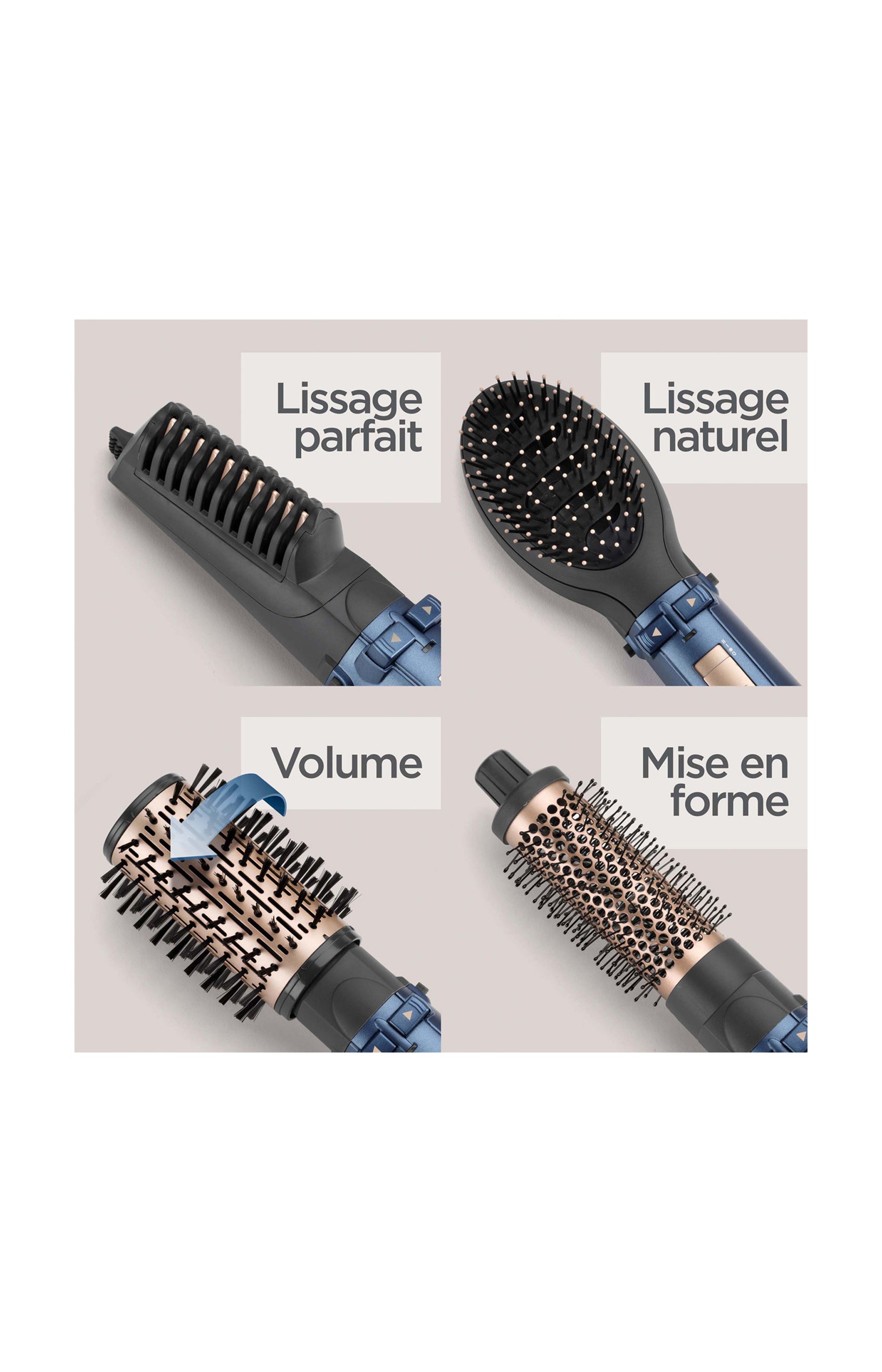 Brosse soufflante rotative - Style Pro - 1000 W