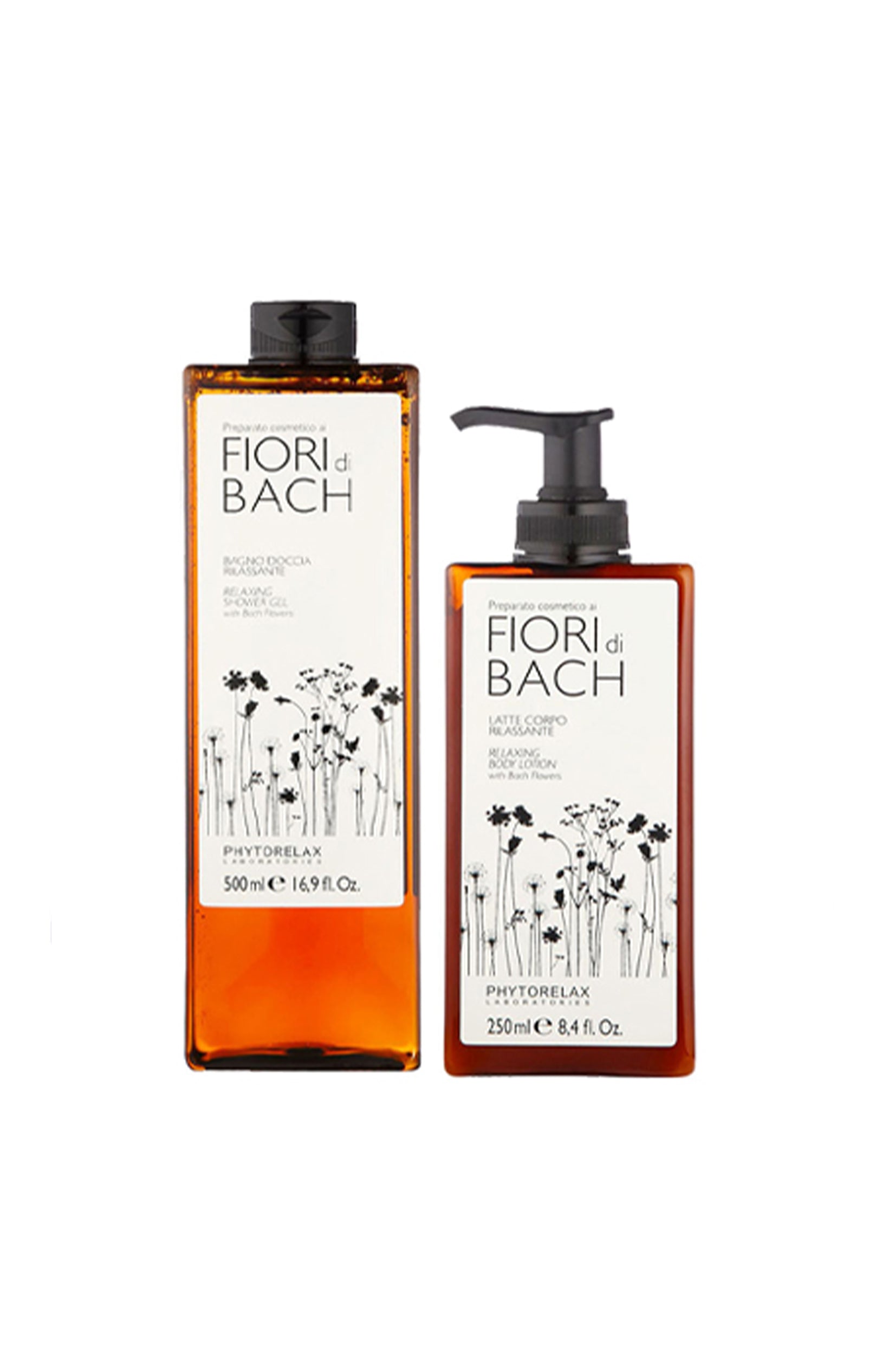 Gel de bain & lait relaxant - Fleurs de Bach - Corps