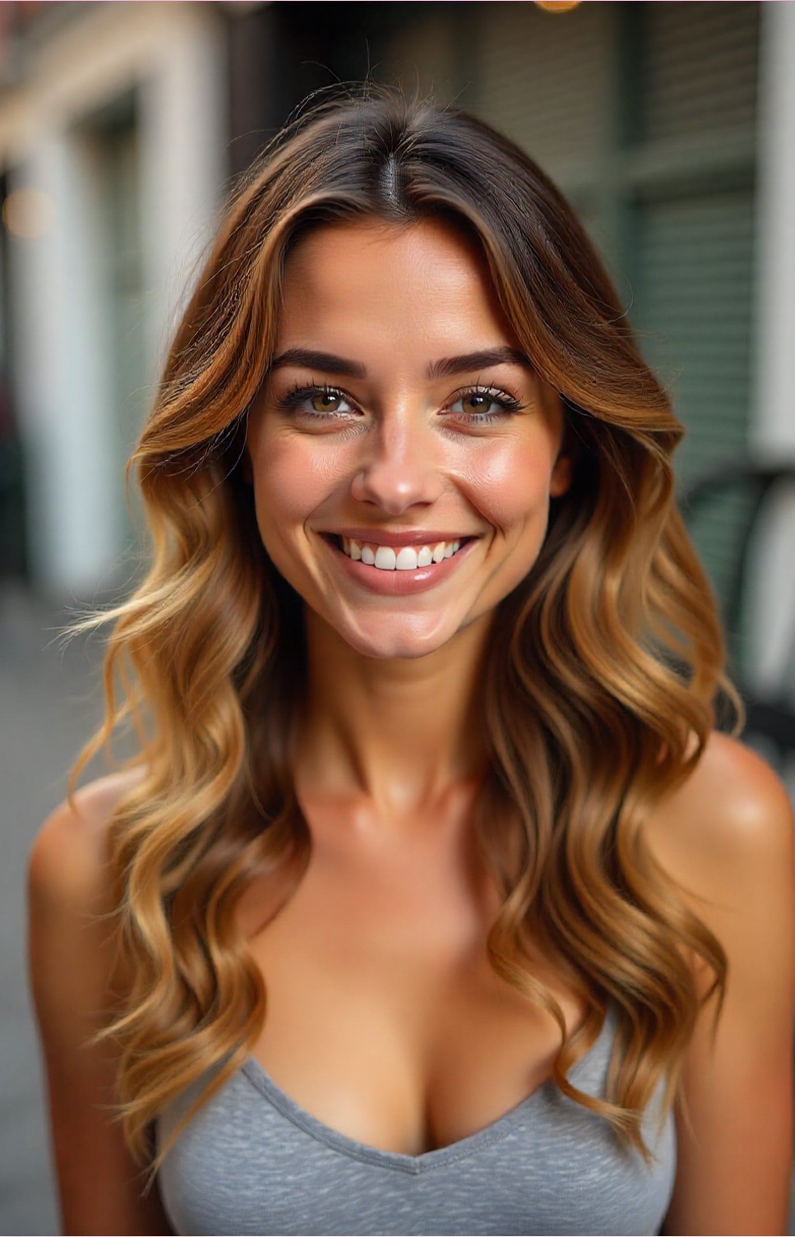 Shampooing, balayage, coupe et brushing cheveux mi-longs