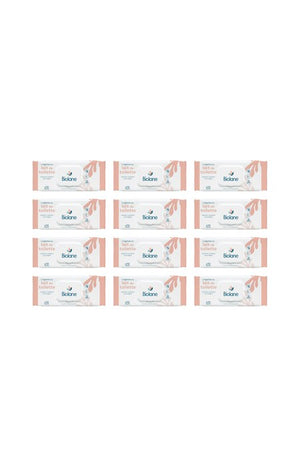 Lingettes au lait de toilette - Bébé - 12 x 72 unités