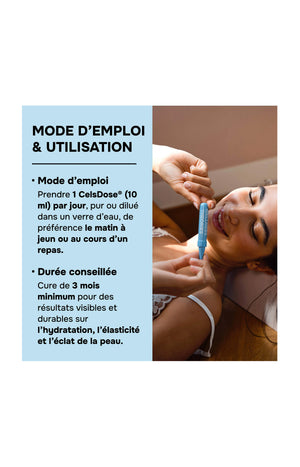 Cure de collagène - Peau, cheveux & articulations - Goût pêche - 14 jours