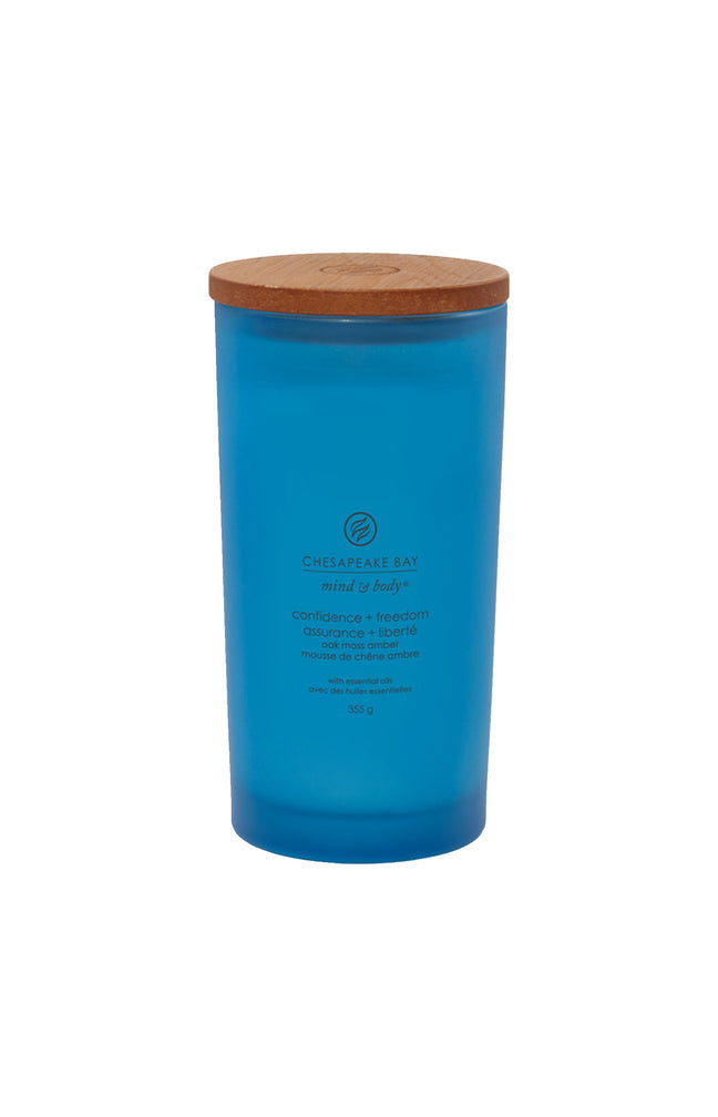 Bougie gobelet - Assurance & Liberté - Grand modèle - 355 g