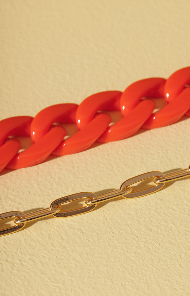 Duo de bracelets - Acier inoxydable