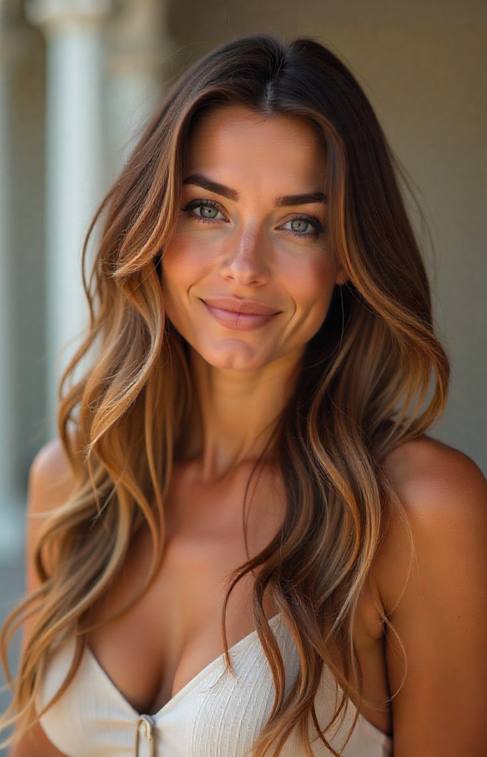 Shampooing, coupe et brushing, cheveux mi-longs