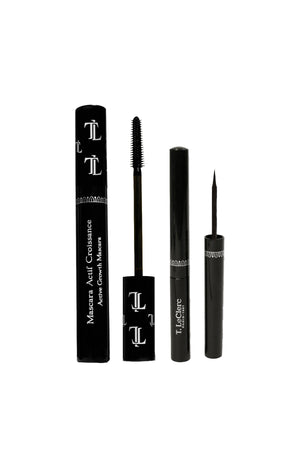 Mascara & eyeliner boosters de croissance - Noir