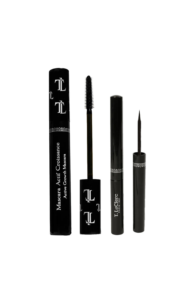 Mascara & eyeliner boosters de croissance - Noir