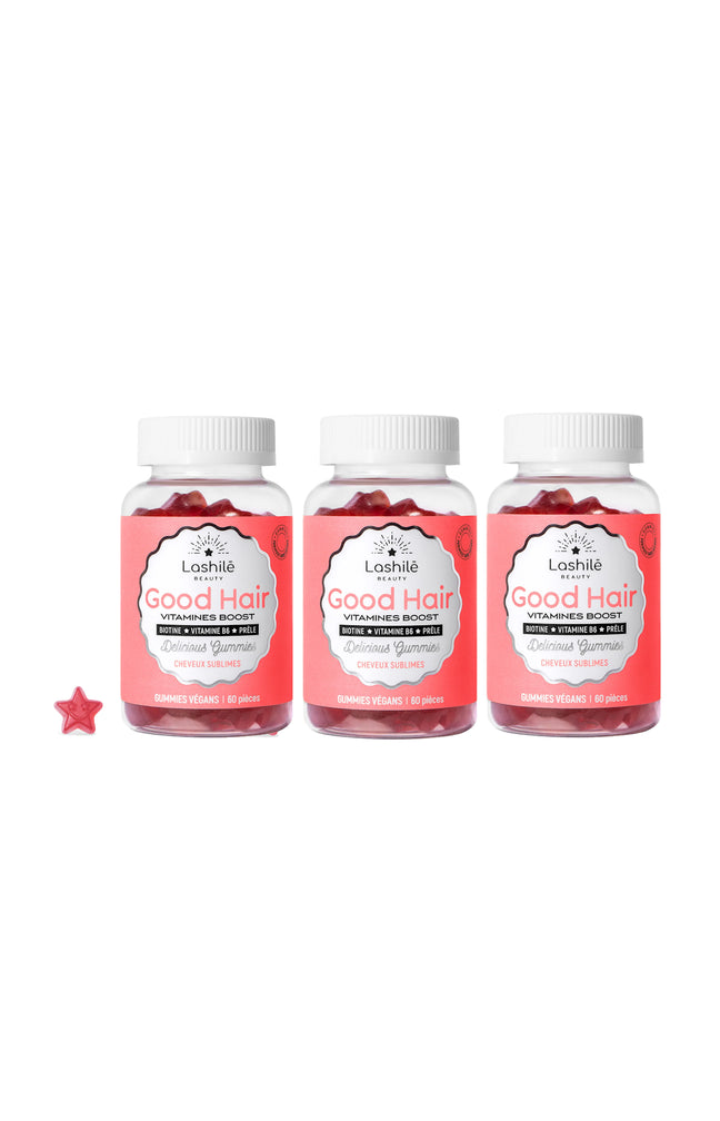 Gummies pousse des cheveux - Good Hair - 3 mois