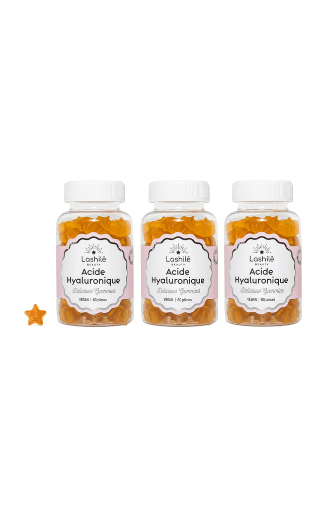 Gummies beauté - Acide hyaluronique - Mangue - 3 mois