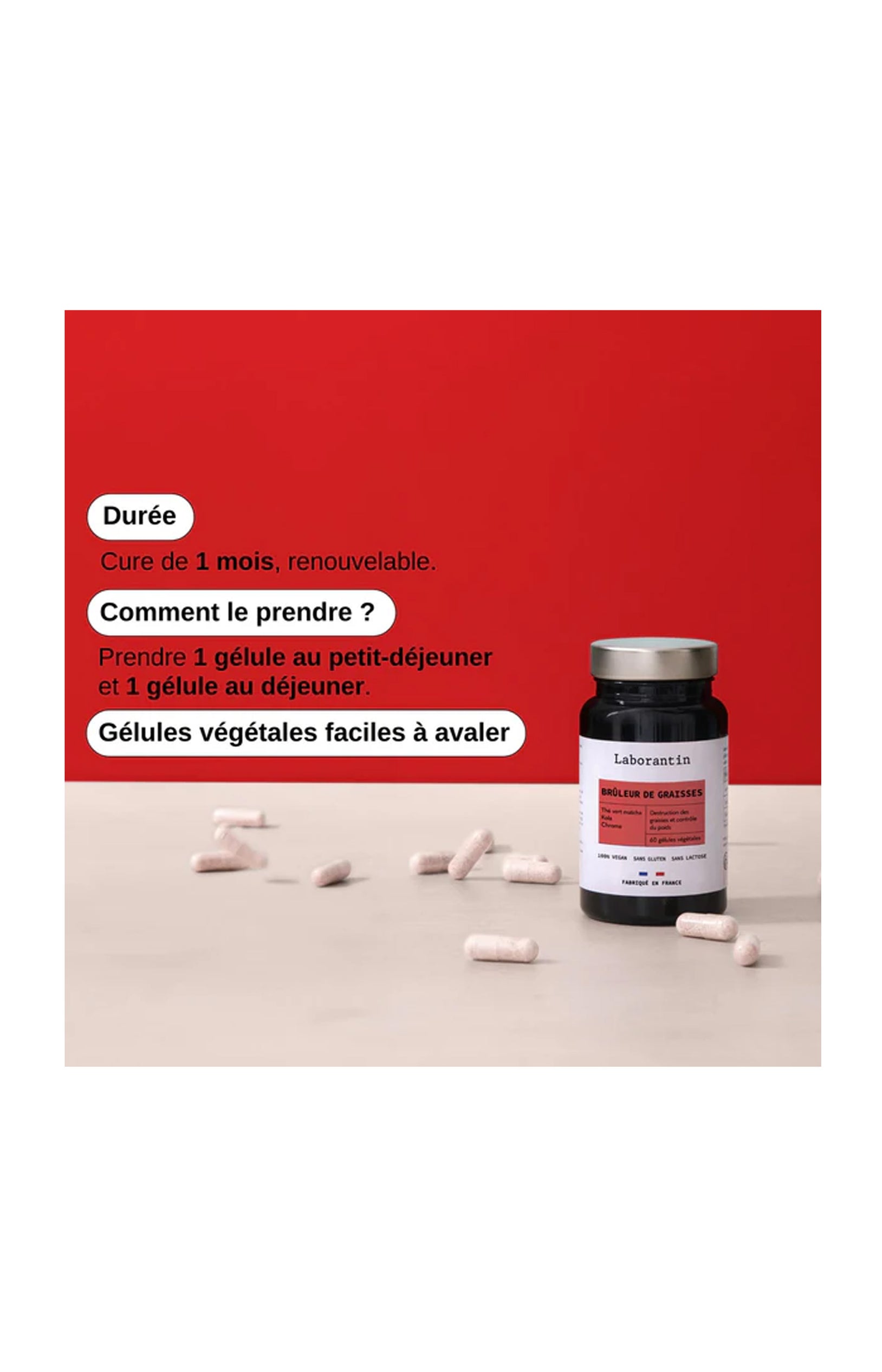 Compléments alimentaires - Brûleur de graisses - 1 mois