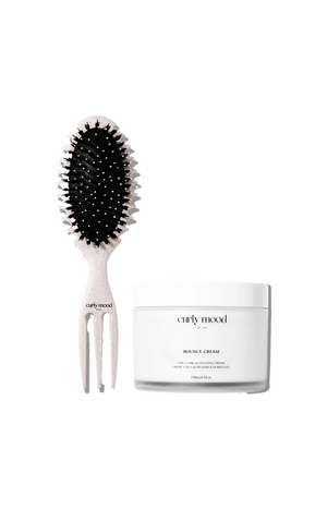 Duo activateur de boucles – Magic brush & Bounce Cream