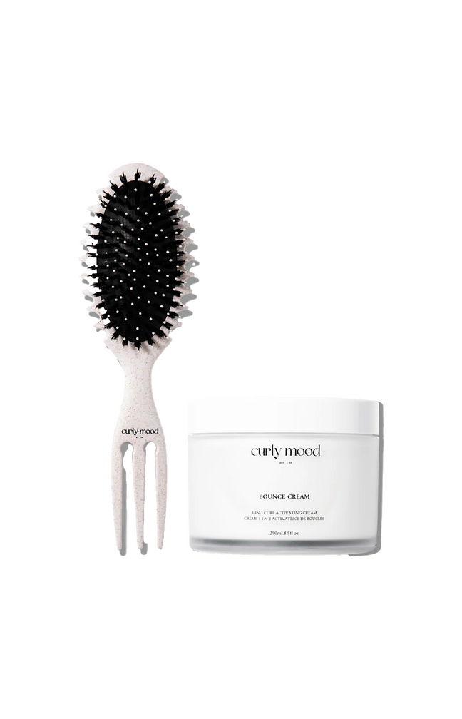 Duo activateur de boucles – Magic brush & Bounce Cream