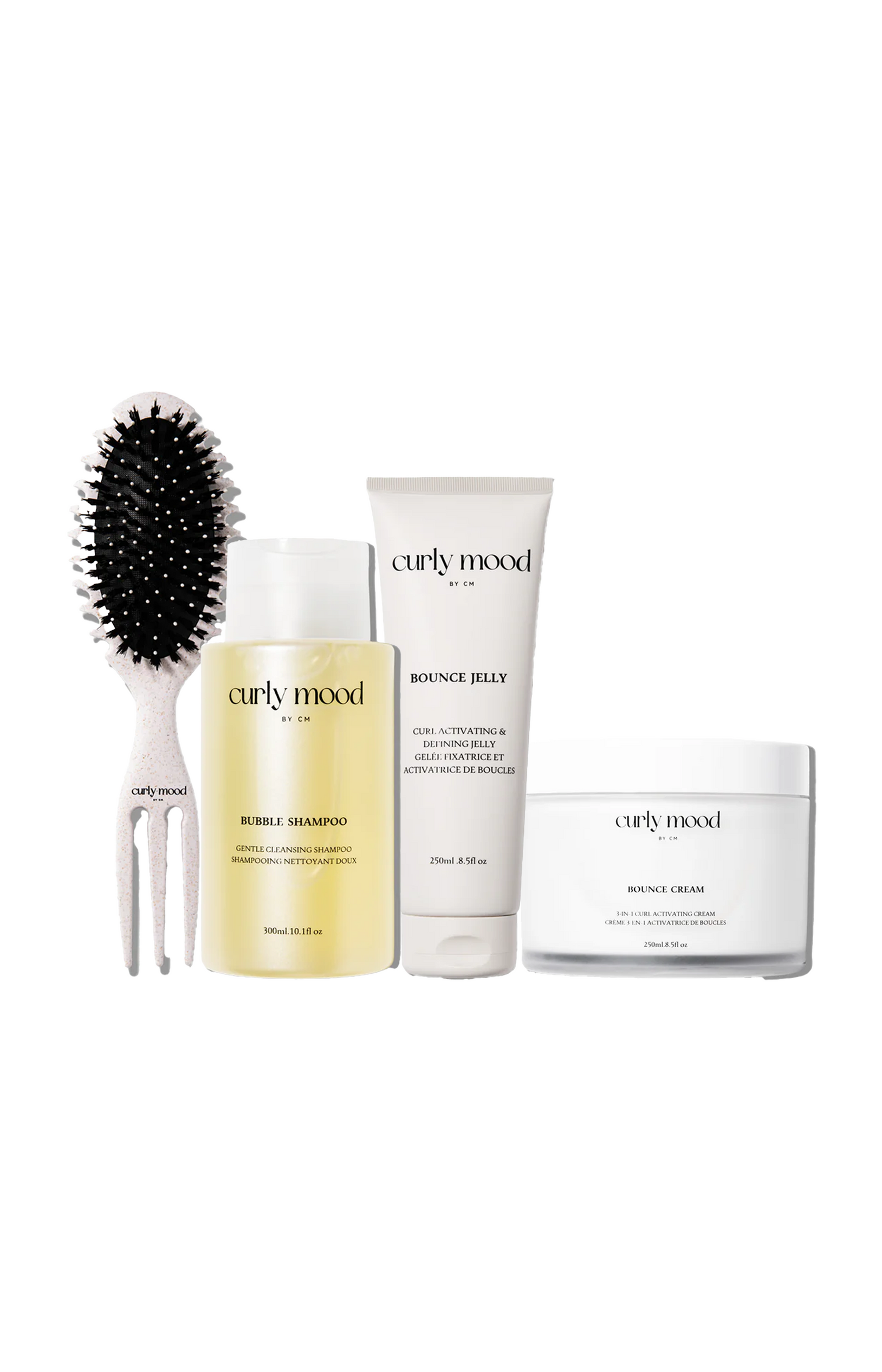 Routine définition cheveux bouclées - 4 produits