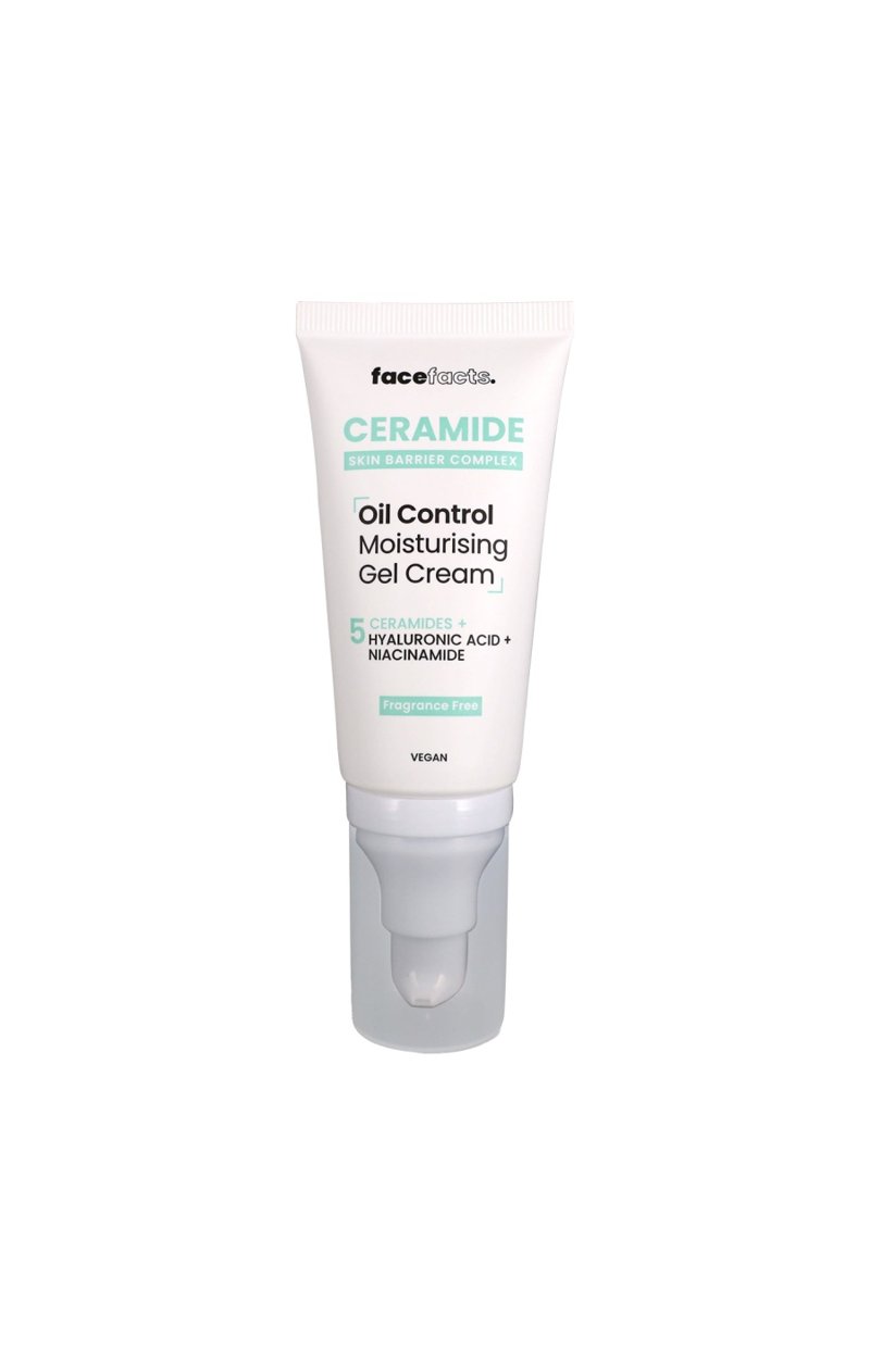 Gel-crème hydratant - Céramides & acide hyaluronique - Peaux mixtes à grasses - 50 ml