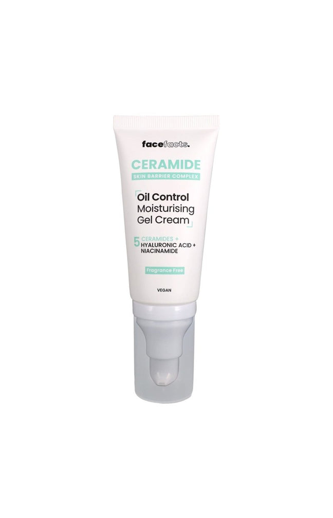 Gel-crème hydratant - Céramides & acide hyaluronique - Peaux mixtes à grasses - 50 ml