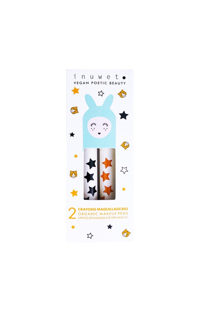 Coffret de crayons à maquillage - King Of Fun - Noir & brique