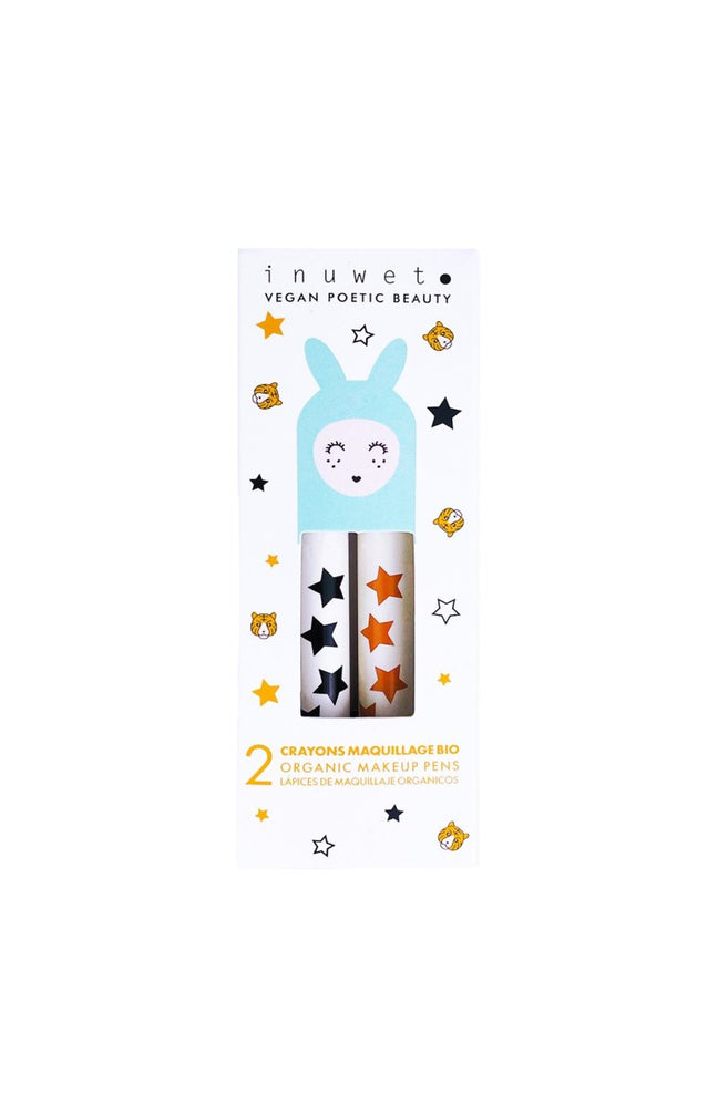 Coffret de crayons à maquillage - King Of Fun - Noir & brique