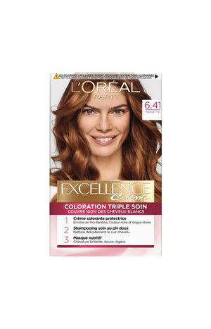 Colorations permanentes - Excellence crème - 06/41 Noisette x2