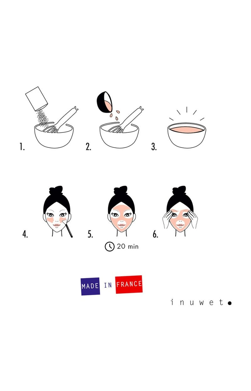 Coffret masques détox & hydratant - DIY - Aloe vera & litchi - Visage