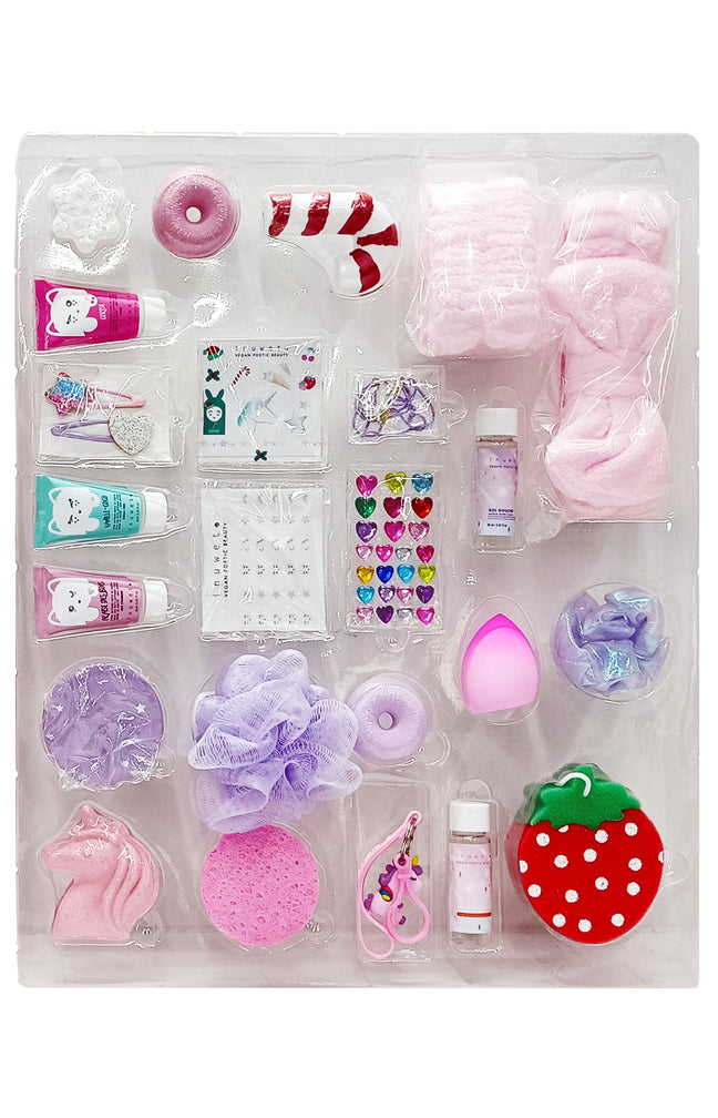 Calendrier de l'Avent - Soins & accessoires - 24 produits