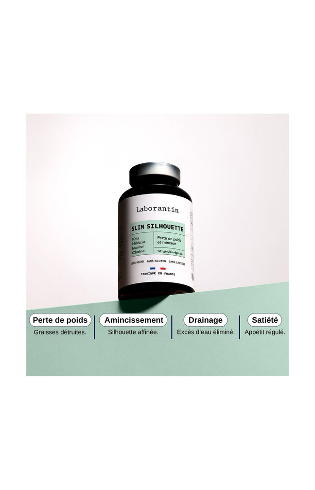 Compléments alimentaires - Minceur - Slim silhouette - 1 mois