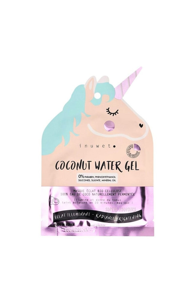 Masque éclat 100% bio cellulose - Eau de coco - 1 unité