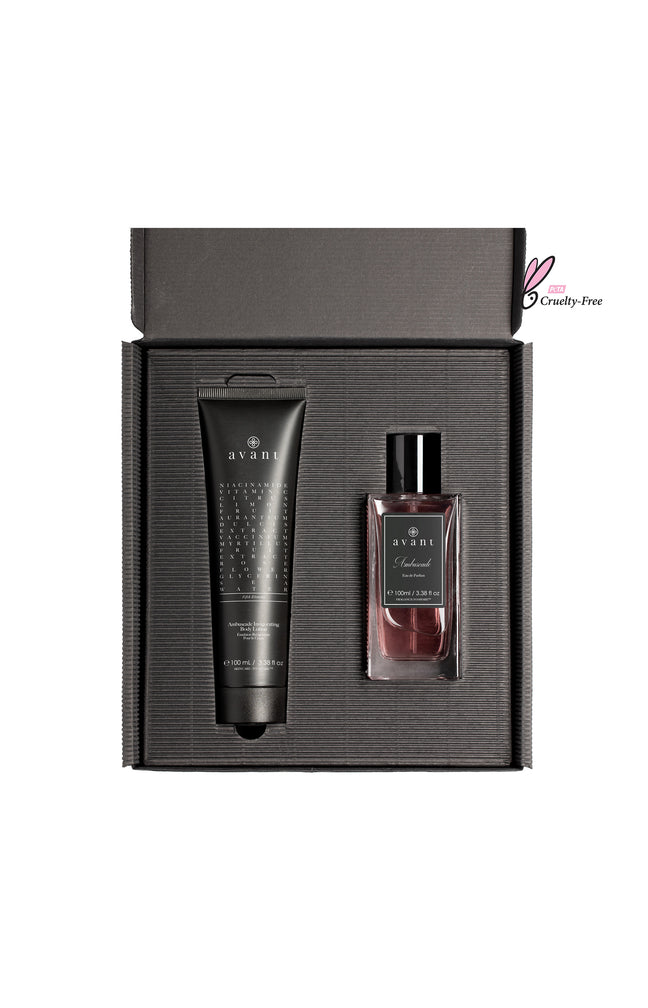 Coffret parfum & crème corps - Ambuscade - Fruité épicé - 2 x 100 ml