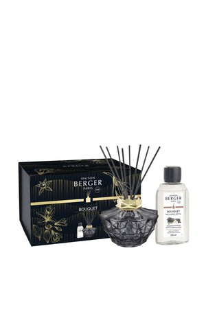 Coffret lampe Kali - Noir - Splendeur Vanille - 200 ml
