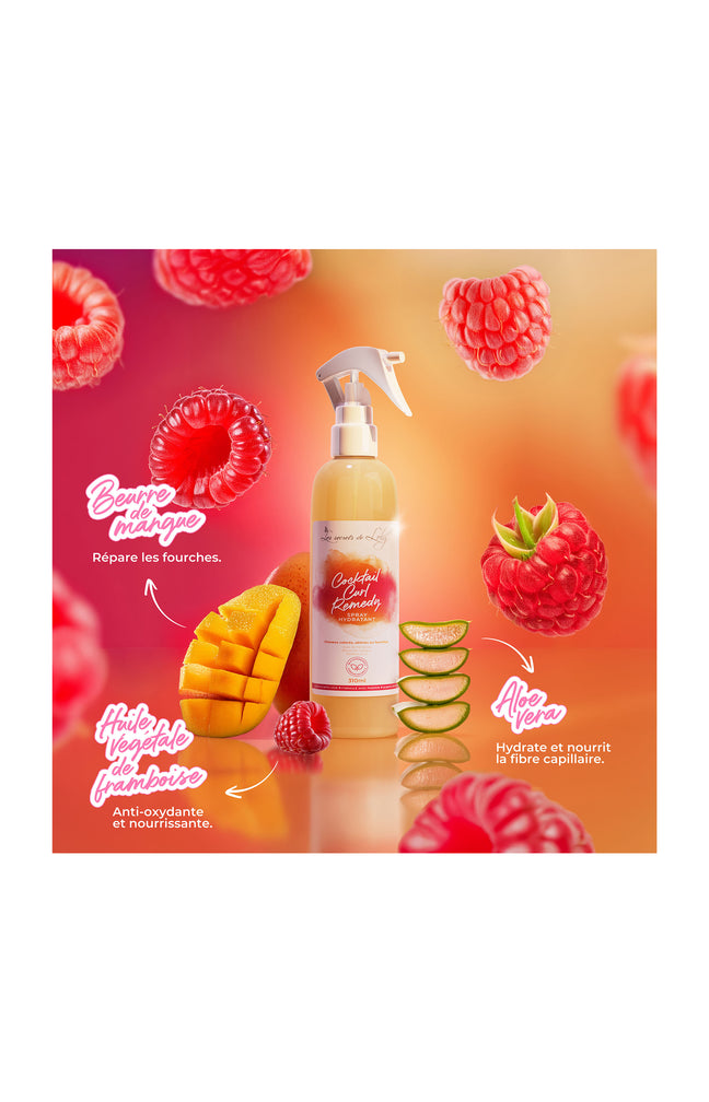 Sérum réparateur & hydratant - Cocktail Curl Remedy - Cheveux secs ou fourchus - 310 ml