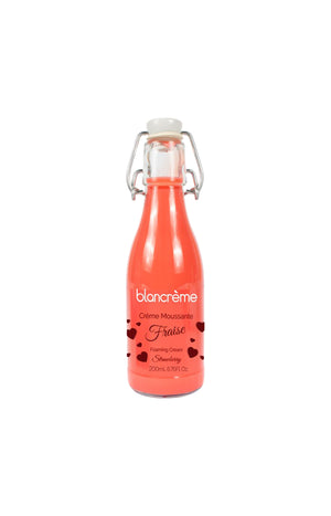 Crème moussante - Saint Valentin - Fraise - 200 ml