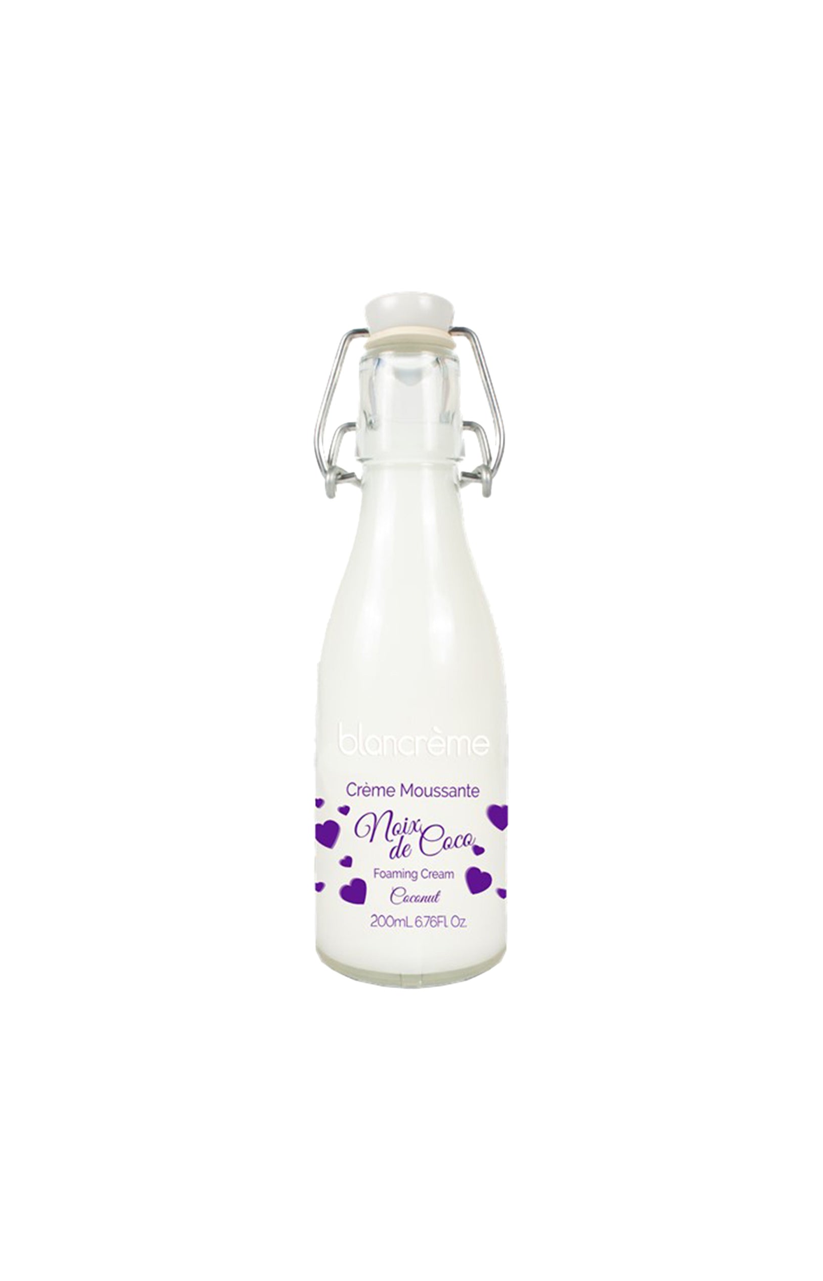 Crème moussante - Saint Valentin - Noix de coco - 200 ml