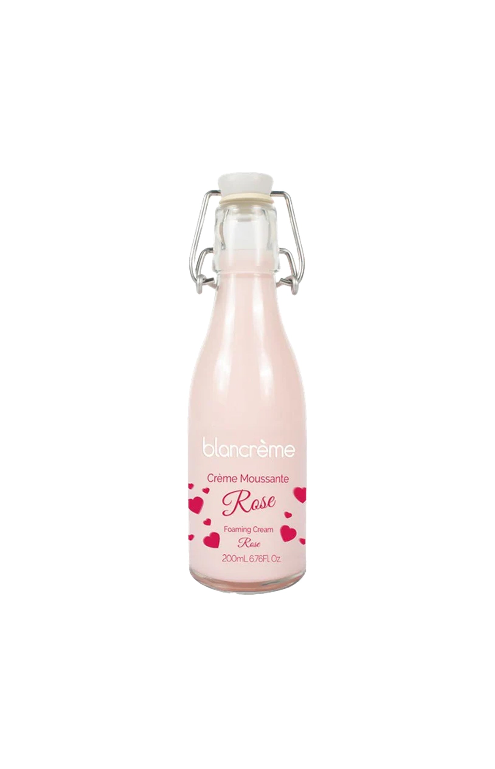 Crème moussante - Saint Valentin - Rose - 200 ml