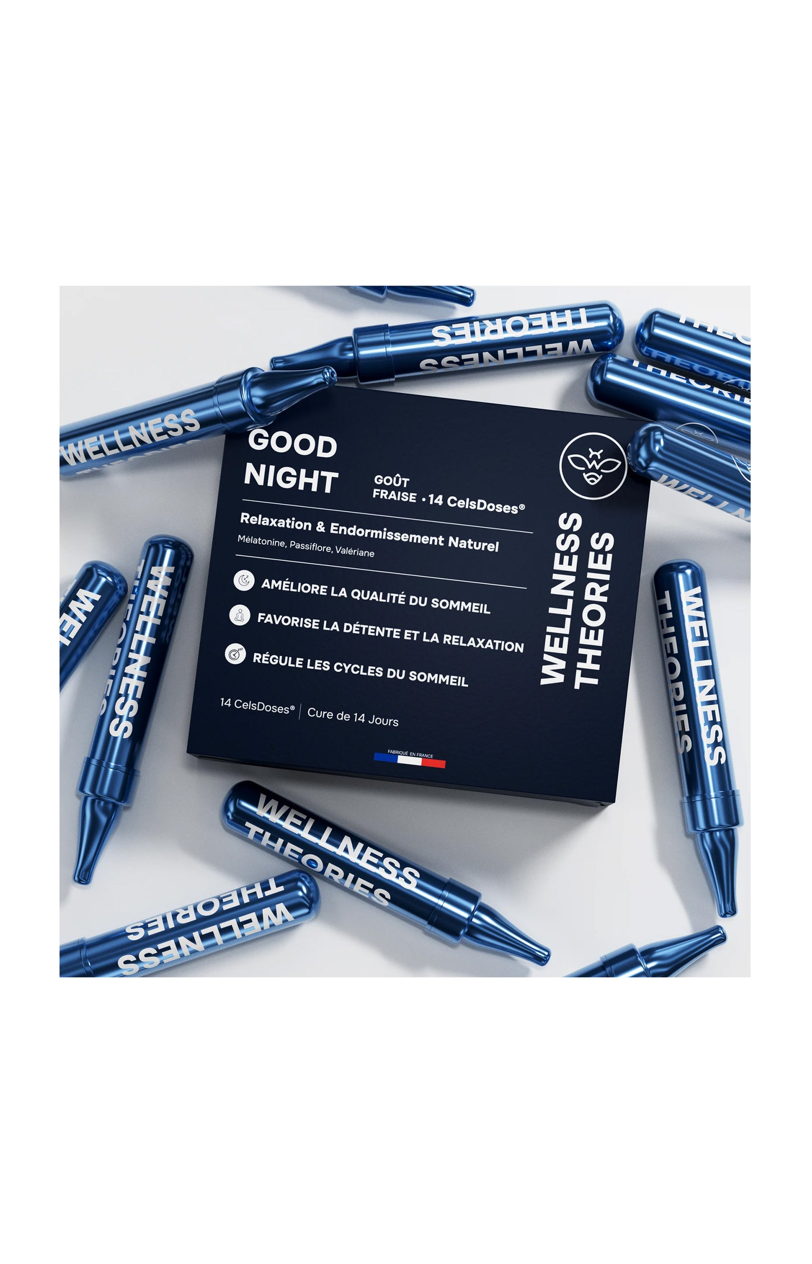 Cure sommeil - Good Night - Goût fraise - 14 jours
