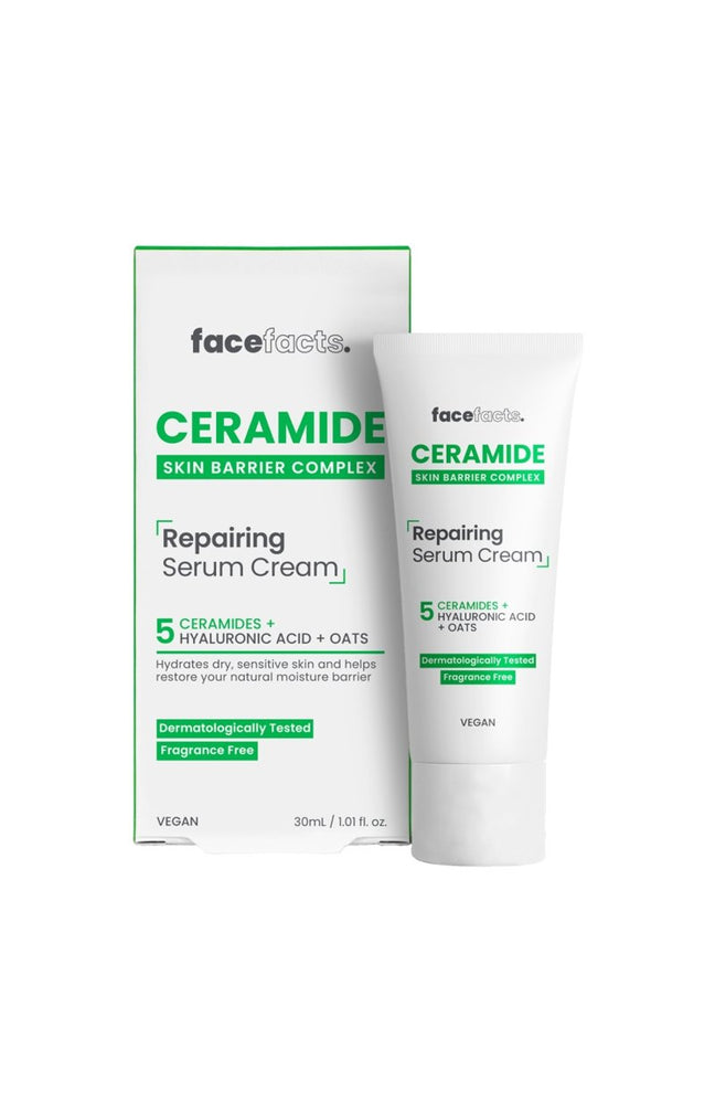 Sérum-crème protecteur - Céramides & acide hyaluronique - Peaux sèches & sensibles - 30 ml