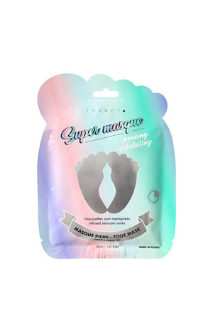 Masque-chaussettes peeling exfoliant - Pieds - 1 paire