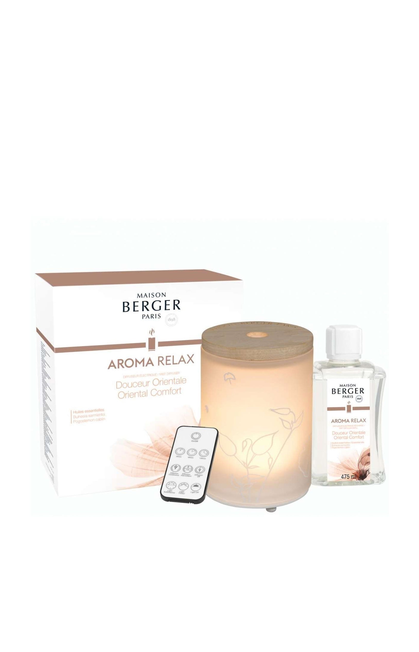 Diffuseur électrique & recharge parfum - Aroma relax - Oriental