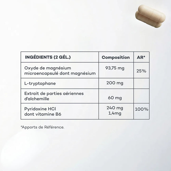 D-LAB Magnesium Daily format Doypack - composition