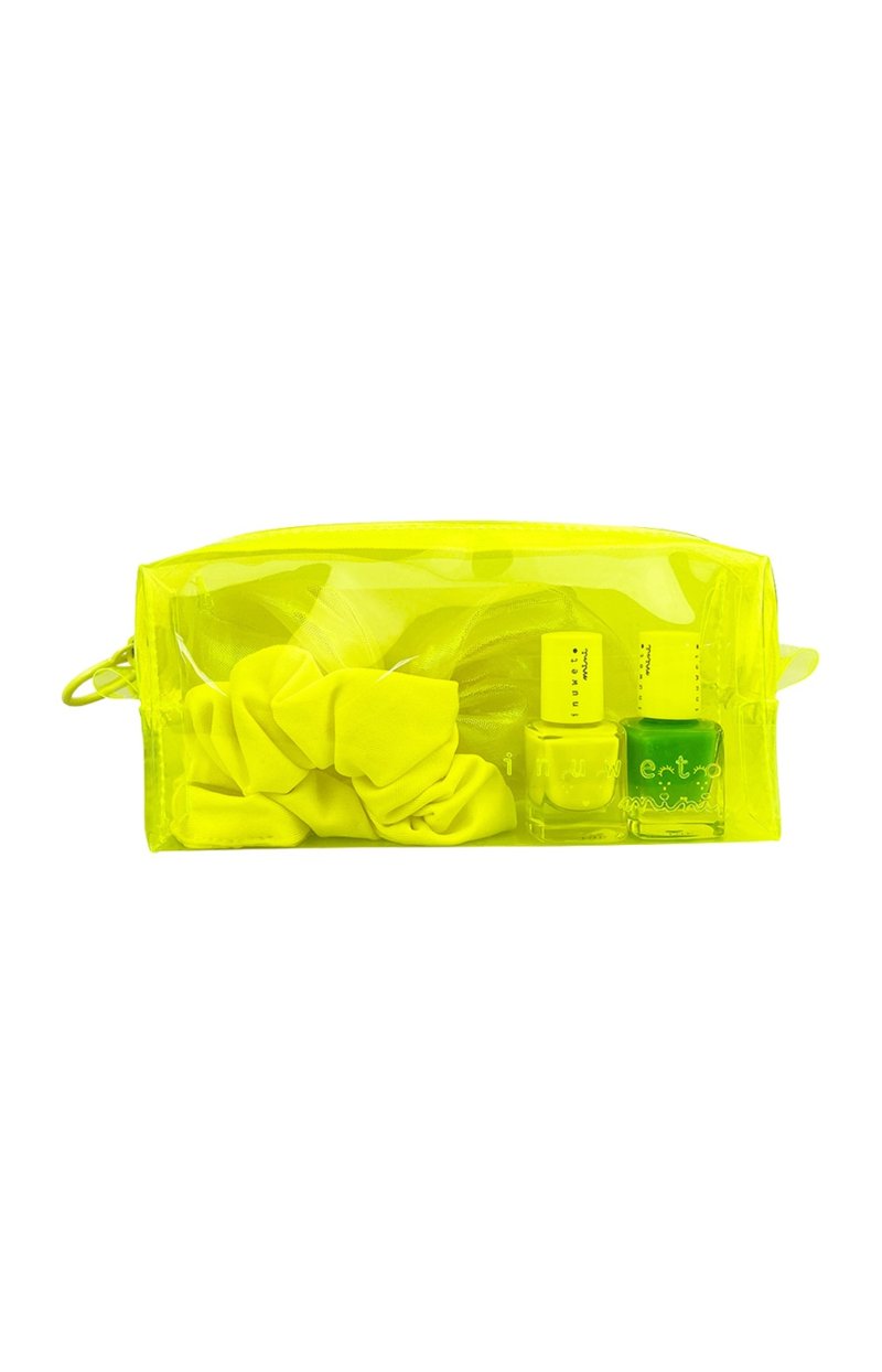 Trousse - Neon Jaune - Mains & cheveux - 4 produits